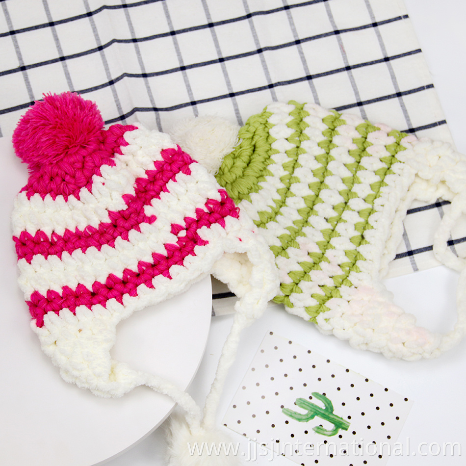 Crochet Winter Hearing Hat